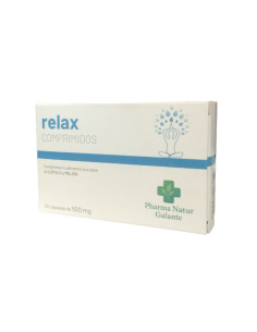 Relax lupulo y melisa 500mg 20 comprimidos Pharma Natur Galante